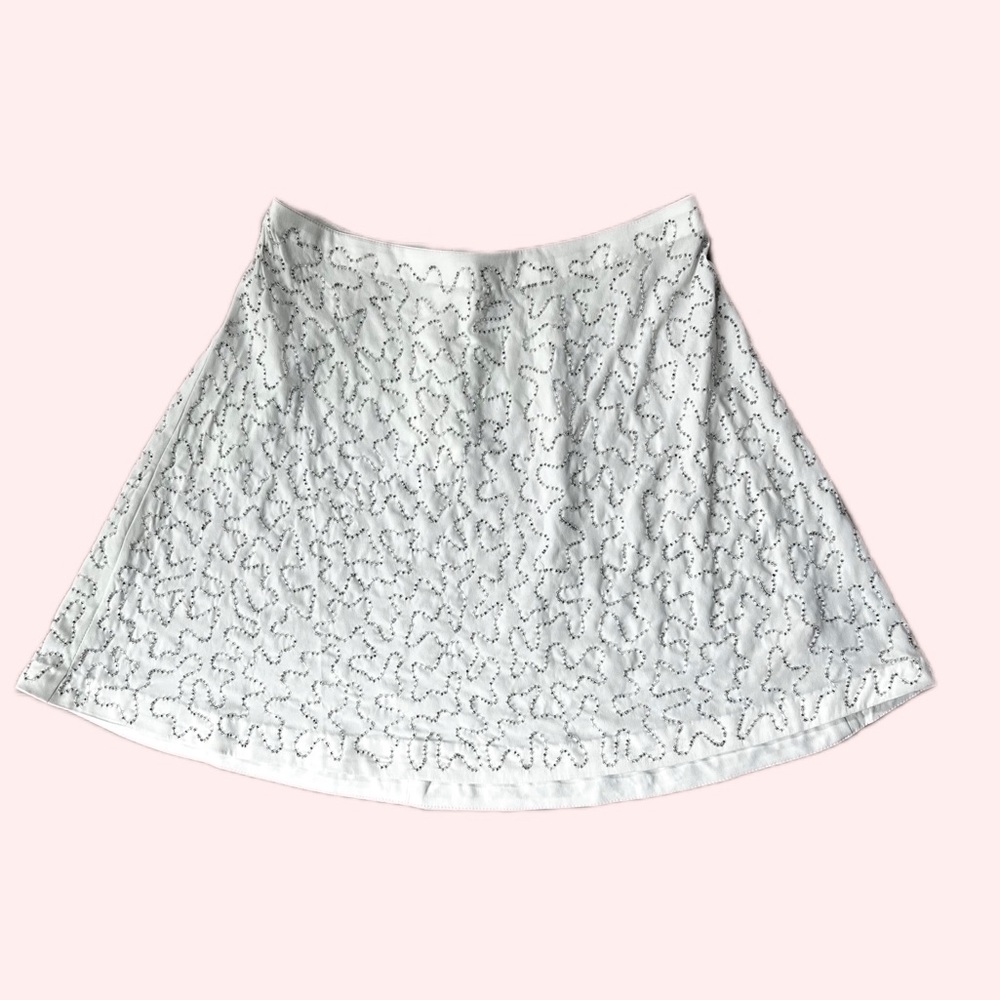 Free People White Summer Skirt